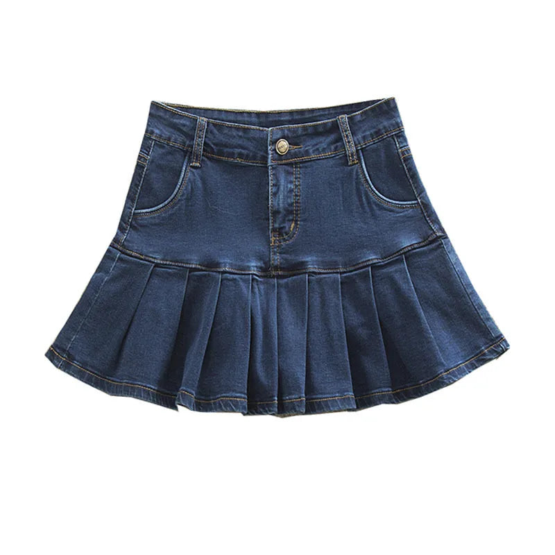 Jupe Jean Grande Taille Kawaii