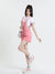 Salopette Short Rose Kawaii