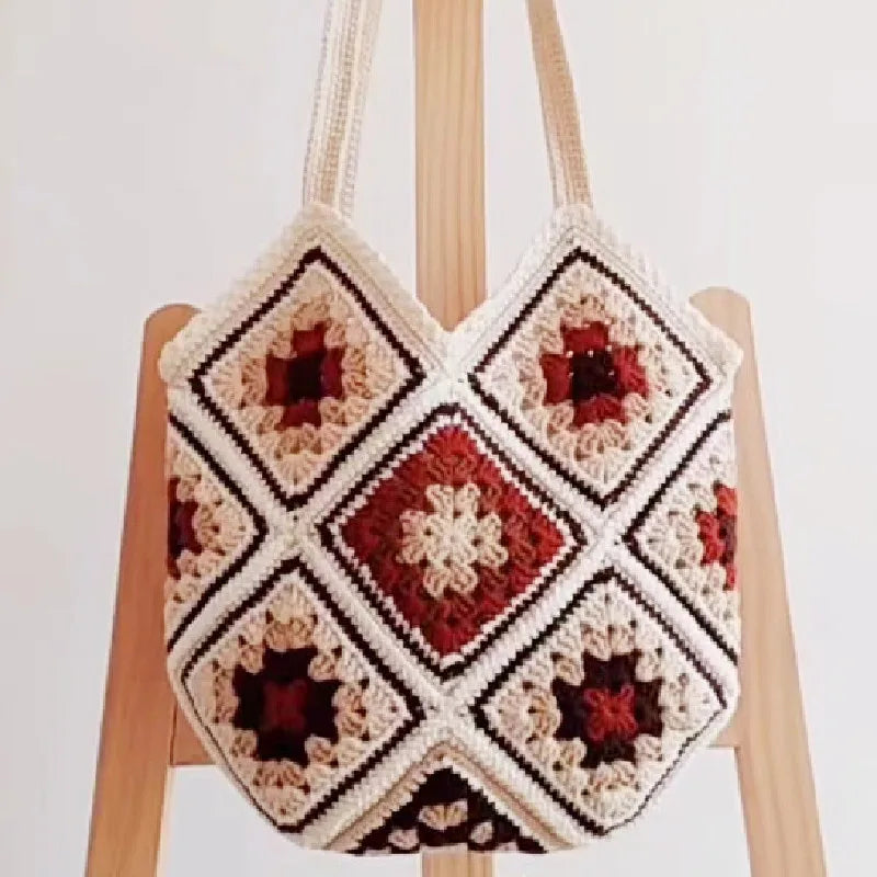 Sac à Bandoulière Crochet Kawaii