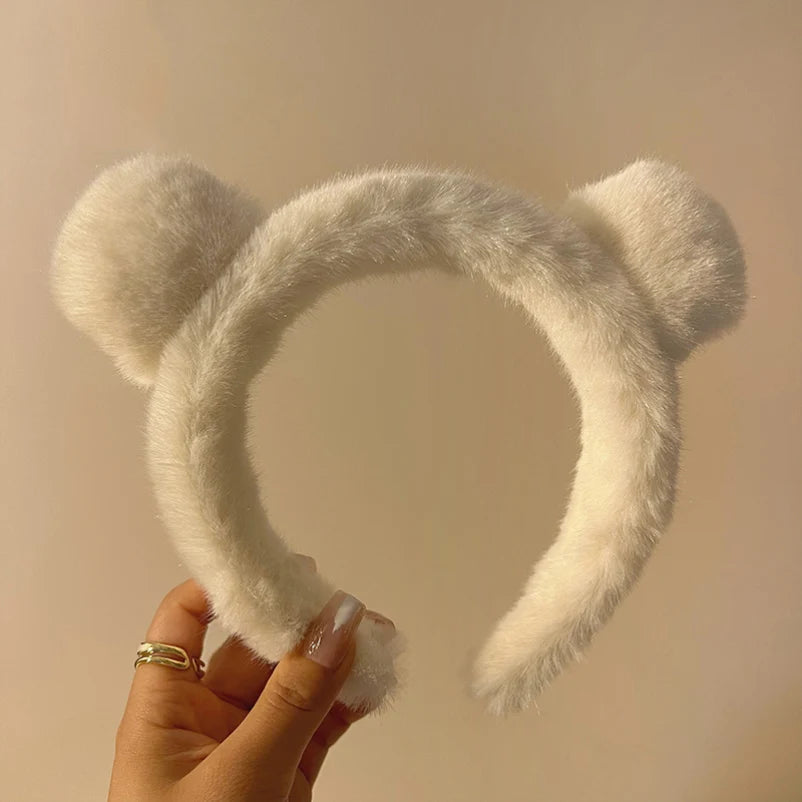 Serre Tête Oreilles d'Ours Kawaii