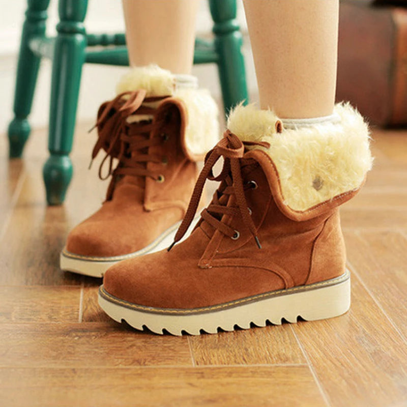 Bottes Fourrures Kawaii