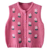 Gilet Cardigan Rose Kawaii