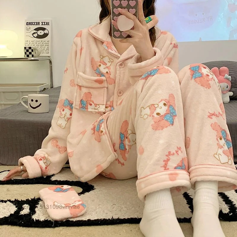 Ensemble Pyjama Polaire Kawaii