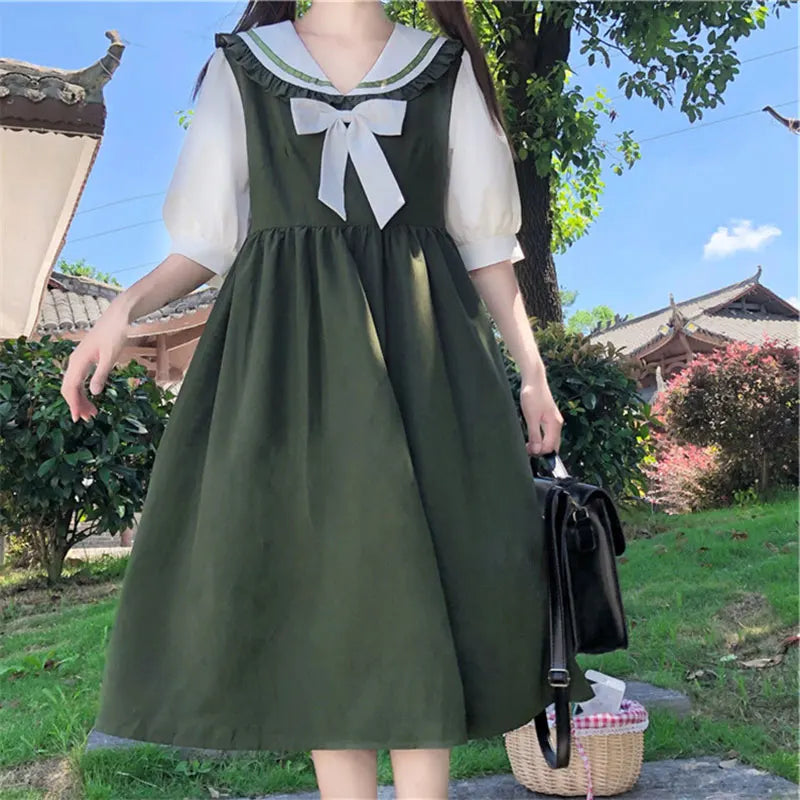 Robe Kawaii Verte