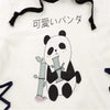 T-shirt Kawaii à ficelle - Panda