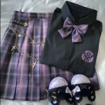 Uniforme Japonais Violet