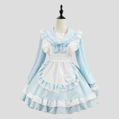 Uniforme Japonais Style Anime Maid Tablier