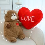 Peluche Ours St-Valentin