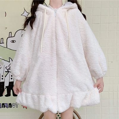 Manteau Kawaii Fourrure