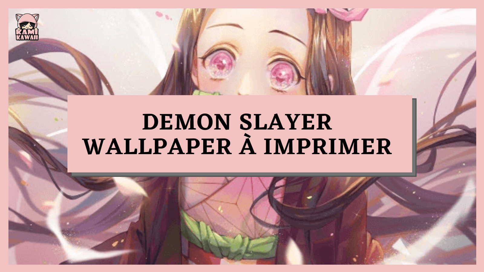 demon slayer wall paper kawaii