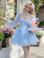 Mini Robe Bleue Kawaii