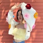 Manches Bouffantes kawaii Cardigan
