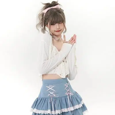 Jupe Dentelle Kawaii