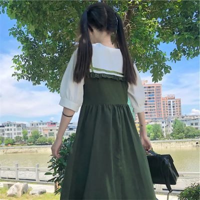 Robe Kawaii Verte