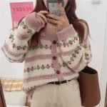 Cardigan Japonais Tricoté