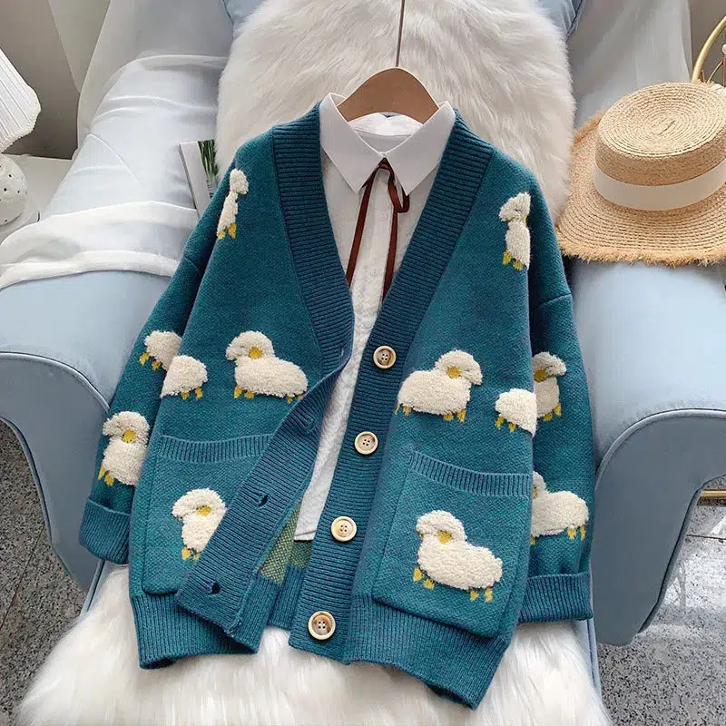 Mouton Cardigan Kawaii