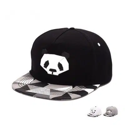 Chapeau - Casquette - Bonnet Kawaii fashionspring and summer lovers baseball cap hip-hop hat male Ms. cute panda zebra rubber hatsnapback Flat-brimmed hat