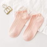 Chaussette Kawaii frilly socks kawaii cute ankle japanese women cotton woman calcetines de la mujer meias mulher skarpetki damskie calcetas mujer