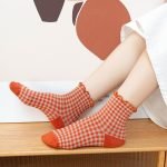 Chaussette Kawaii frilly socks woman kawaii calcetines women meias mulher skarpetki damskie meia femme chaussettes cute chaussette sock cotton