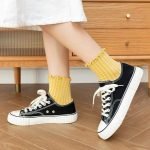 Chaussette Kawaii frilly socks woman kawaii calcetines women meias mulher skarpetki damskie meia femme chaussettes cute chaussette sock cotton