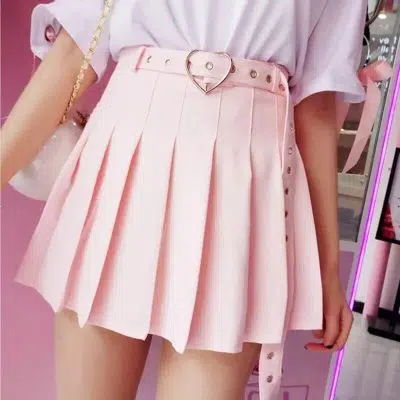 Jupe Kawaii plissée