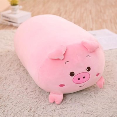 Peluche cochon rose