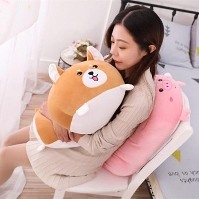 Peluche corgi kawaii