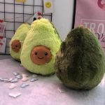 Peluche Kawaii Avocat Fluffy