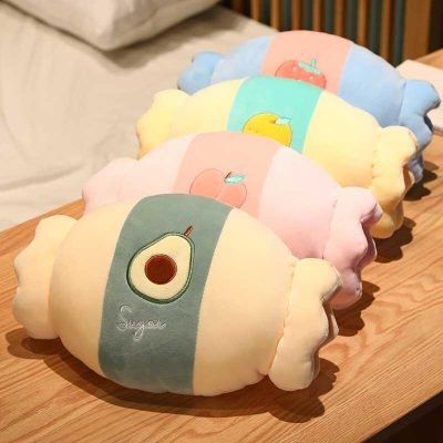 Peluche Kawaii Bonbon Chauffe Mains