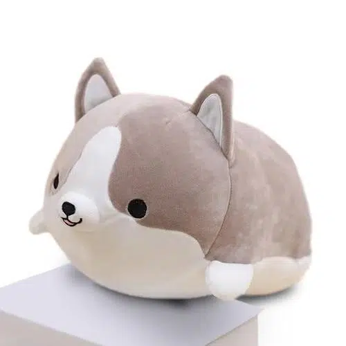 Peluche Kawaii Chien Shiba Coussin