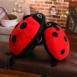 Peluche Kawaii Coccinelle Géante