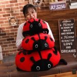 Peluche Kawaii Coccinelle Géante