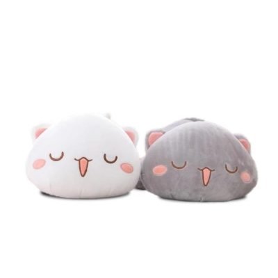 Peluche Kawaii Coussin Chat qui Baille