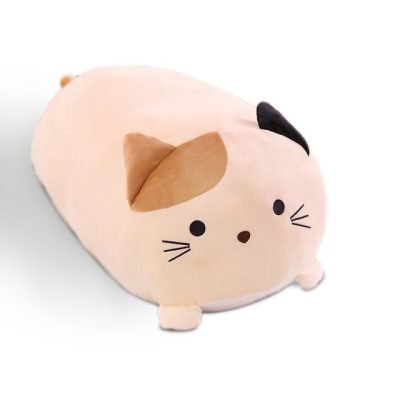 Peluche Kawaii Gros Coussin Chat