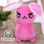 Peluche Kawaii Lapin D.VA Overwatch