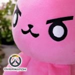 Peluche Kawaii Lapin D.VA Overwatch