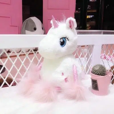 Peluche Kawaii Licorne Fluffy