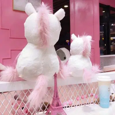 Peluche Kawaii Licorne Fluffy