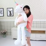 Peluche Kawaii Licorne Géante Bipède