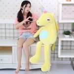 Peluche Kawaii Licorne Géante Bipède