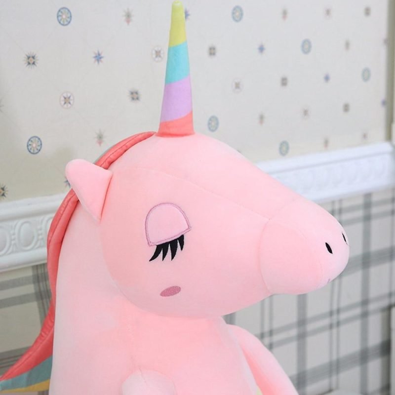 Peluche Kawaii Licorne Géante Bipède