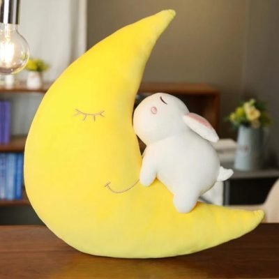 Peluche Kawaii Lune au Lapin