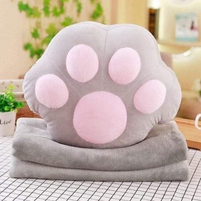 Peluche Kawaii Neko Paw Chauffe Mains