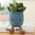 Peluche Kawaii Plante Verte