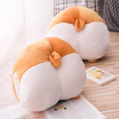 Peluche Kawaii Trésor de Corgi